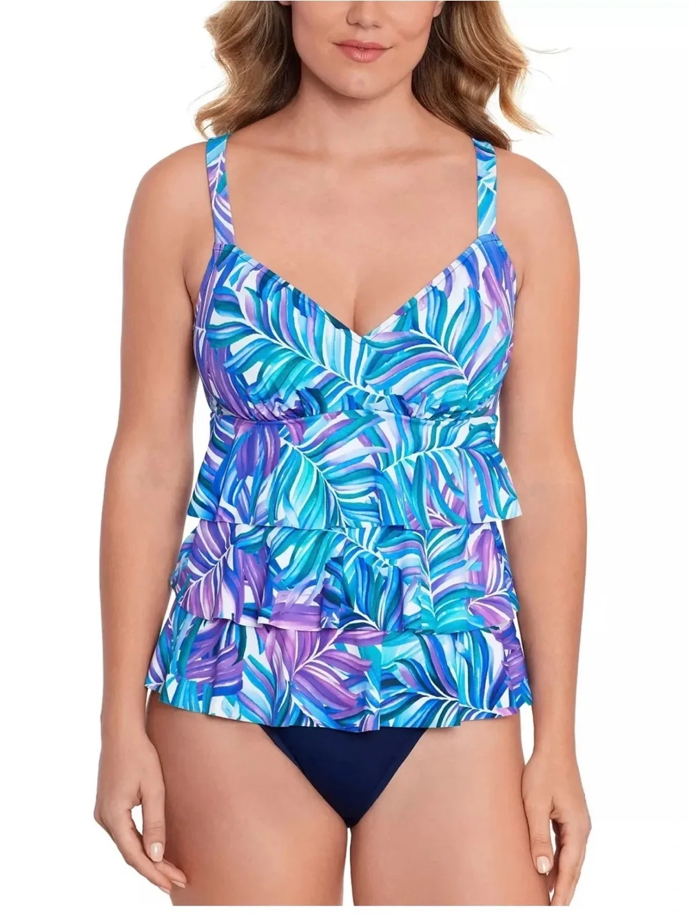 Tummy thinner Ruffle One-Piece Swimsuit